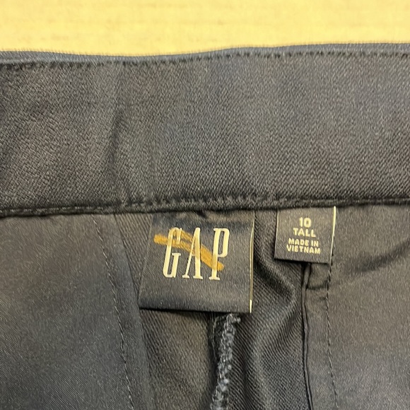NWT GAP High Rise BiStretch Flare Pants navy new - Picture 8 of 9